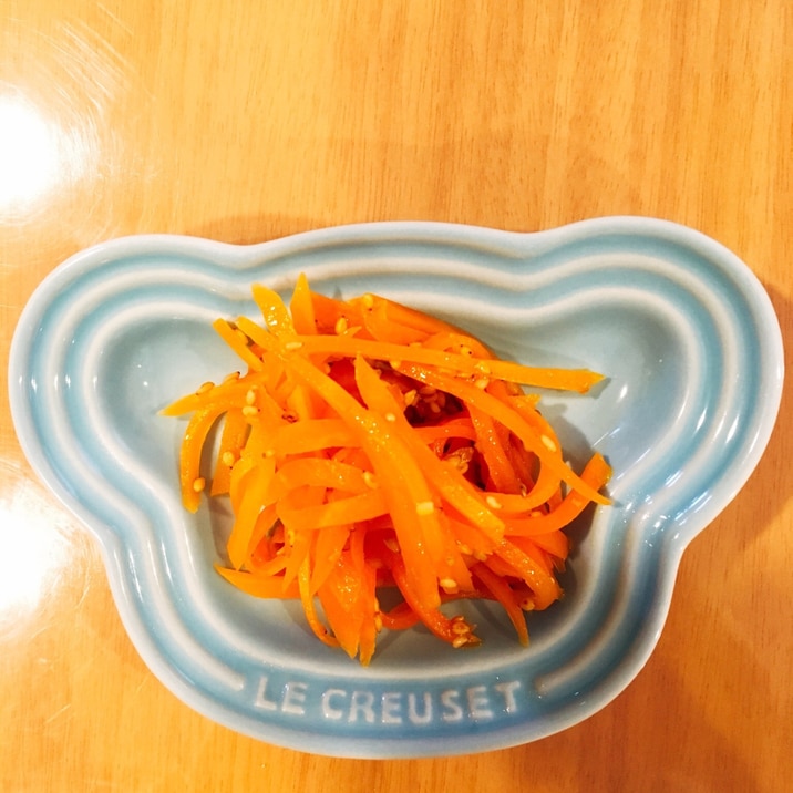 *幼児食*レンジで人参のごま和え